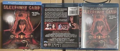 Sleepaway Camp Scream Factory 2014 Blu Ray DVD US Region A Slipcover OOP - Image 1 of 2