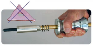 Spotter "SUPER" Elektrode M14 statt Ausbeuldreiecke für Ausbeulhammer Cebotech - Bild 1 von 5