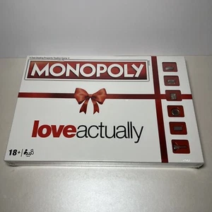 Monopoly Love Actually Edition (2022) Board Game | Small Box Damage - NEW SEALED - Picture 1 of 6