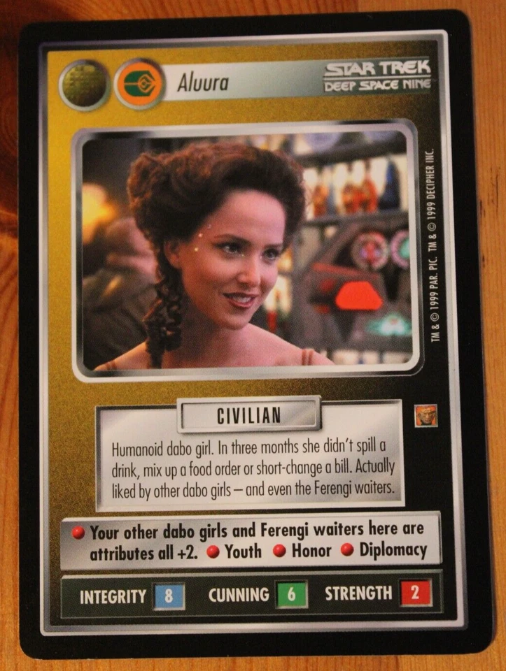 Star Trek CCG - Rules of Acquisition - Aluura - Bild 1 von 1