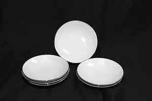 Style House Platin Ring Beere Obstschalen 5-5/8" Menge 6 - Bild 1 von 6