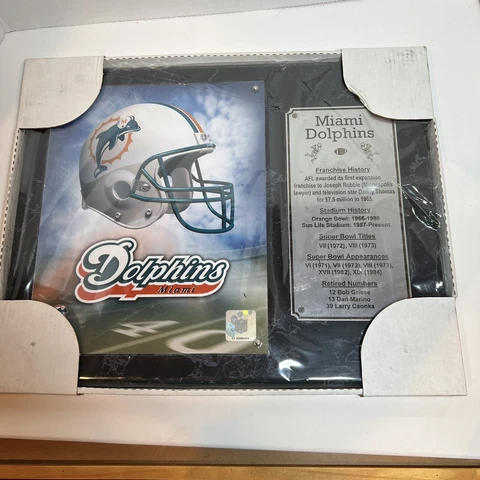 Miami dolphins- Franchise History, Retired Numbers - Vintage NFL Cover