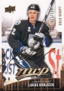 09-10 UPPER DECK MVP GOLD SCRIPT PARALLEL LUKAS KRAJICEK /100 #38 - Picture 1 of 1