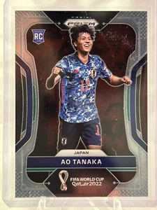 Ao Tanaka 2022 Panini Prizm Mundial Qatar Japón RC #130 - Imagen 1 de 3