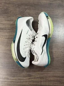 Nike Air Zoom Maxfly 2 White Black Bright Spruce FD8395-102 Mens Size 8 - Picture 1 of 8