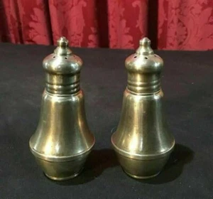 COPPIA SHAKER SALE E PEPE IN ARGENTO STERLING CREAZIONE DUCHIN - Foto 1 di 4