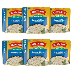 Tasty Bite Organic Basmati Rice, Family Size 16 Ounce, Ready to Eat, Microwavabl - Picture 1 of 12