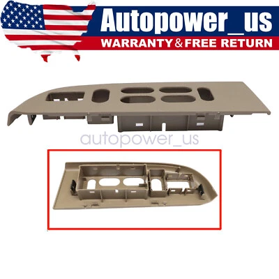 Bisel interruptor ventana panel puerta lateral delantero izquierdo apto para Ford Expedition 2003-2006 Foto 1 de 4