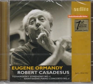 EUGENE ORMANDY ROBERT CASADESUS TCHAIKOVSKY SYMPHONY NO.4 CD NEU & OVP - Imagen 1 de 2