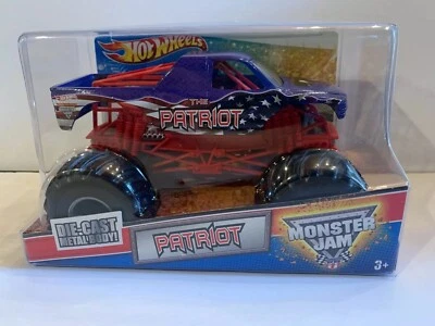 Monster Truck Hot Wheels Monster Jam Patriot 2011 1:24 - Eagle On Hood Foto 1 de 4