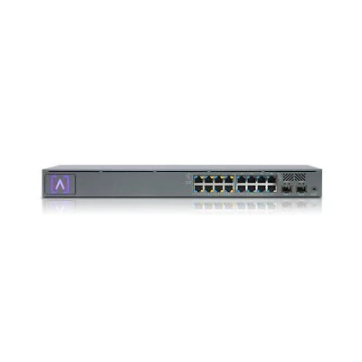 S16-POE Cloud-Managed PoE+ Switch w/ 16 Gigabit Ethernet Ports and 2 SFP Port... - Image 1 of 4