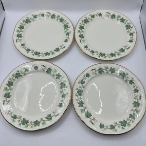 4 Homer Laughlin USA Green Ivy Liberty Pattern A52N6 Dessert Bread Plate 6.25" - Imagen 1 de 12