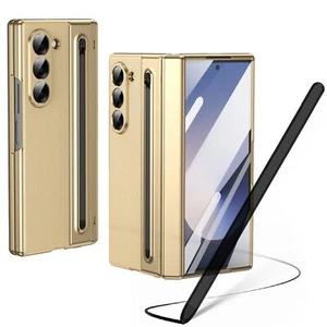 Étui pour Galaxy Z Fold6 avec Un Stylet étui Fold 6 avec Protecteur d'écran A... - Photo 1 sur 7