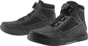 Icon Patrol 3 Waterproof Motorcycle Riding Boots Black US 10 - Picture 1 of 3