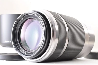 Lente Sony E 55-210 mm f/4,5-6,3 OSS E-Mount SEL55210 con capucha *casi... - Imagen 1 de 4