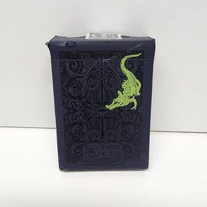 Green Gatorbacks Playing Cards David Blaine Green - Picture 1 of 8