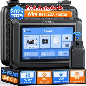 2025 XTOOL D7W Bidirectional OBD2 Diagnostic Scanner Key Programmer FCA AutoAuth - Picture 1 of 11