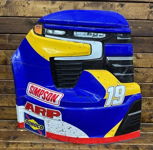 NASCAR #19 Christian Eckes 2024 Race Used Playoff Corner Nose MHR - Picture 1 of 3