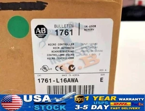 New AB 1761-L16AWA MicroLogix 1000 16 Point Controller 1761L16AWA - Picture 1 of 3