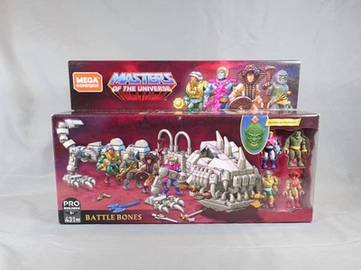 SDCC 2019 Mega Construx Masters of the Universe Battle Bones Set SEALED  - Image 1 of 4