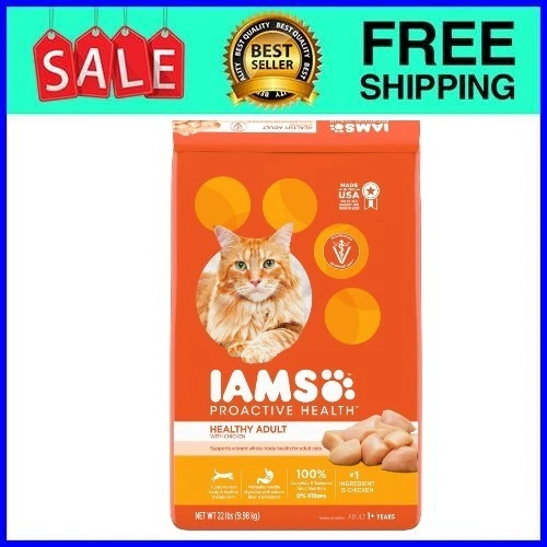 Comida seca para gatos Iams Proactive Health pollo, bolsa de 22 libras [SIN CARGO] Foto 1 de 4
