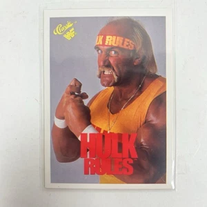 1990 Classic WWF #57 Hulk Hogan - Hulk Rules FREE SHIPPING! - Picture 1 of 2
