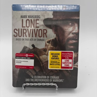 Lone Survivor Steelbook - Target Exclusive - (Blu Ray, DVD & Digital HD) Sealed - Image 1 of 2