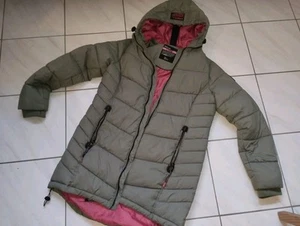 Sublevel Jacke Damen Winterjacke Mantel Winter Steppmantel OM-150 Agave Gr. L - Bild 1 von 5