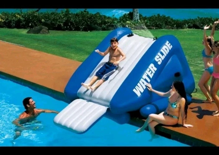 Intex  Pool Water Slide, Sports & Outdoors, Vinyl Material, Kids Ages 6+ 58849EP - Image 1 of 4