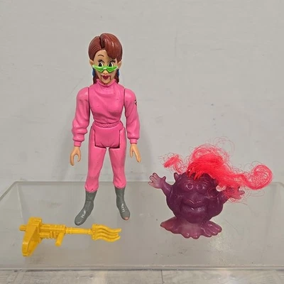 Fright Features Janine Melnitz Completo Real Ghostbusters 1987 Vintage Kenner Foto 1 de 4