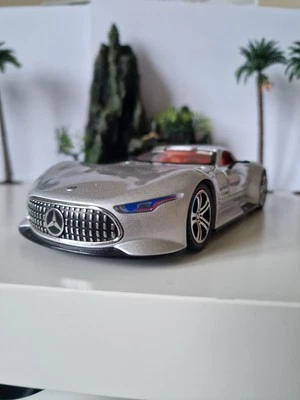 1:24 Mercedes Amg Vision GT Alloy Diecast car model Lights&sound Kids AdultsGift
