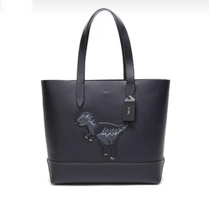 Bolso de hombro Coach 1941 Gotham Rexy de cuero 11087 negro 34 x 44 cm - Imagen 1 de 15