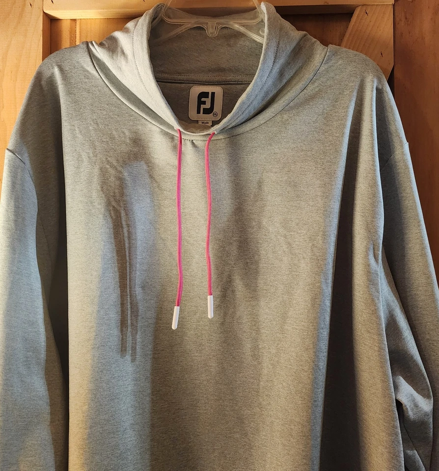 Sudadera FootJoy cuello embudo para mujer 2XL material de rendimiento gris espacial nueva sin etiquetas  Foto 1 de 4
