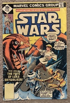 Star Wars #11 Whitman Variant (1978 Marvel Comics) Diamond, No UPC, Low-Grade - Image 1 of 2