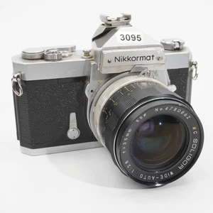 Nikkomat + Soligor Wide-Auto 35mm 2,8f Spiegelreflexkamera #3095 R27 - Bild 1 von 10