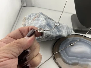 "Collar estación cuarzo plata esterlina caramelo roca Ippolita 39""" - Imagen 1 de 5