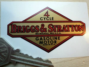BRIGGS AND STRATTON Motor Gasolina PEGATINA Compresor Cortacésped Motor Auxiliar - Imagen 1 de 1
