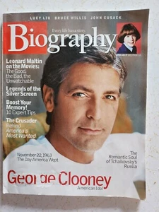 Biograghy Magazine George Clooney November 2003 - Picture 1 of 2