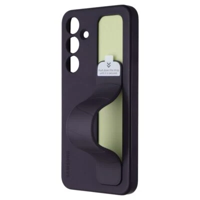 Funda Oficial Samsung con Agarre de Pie para Samsung Galaxy (S24+) - Violeta Oscuro Foto 1 de 3