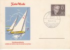 Kieler Woche 1961 Sonderpostkarte Sonderstempel