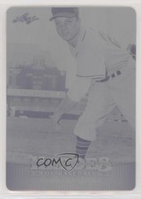 2015 Leaf Heroes of Baseball Printing Plate Black 1/1 Tommy Lasorda #54 HOF f2s