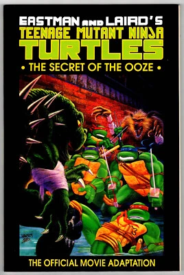 Graphic Novel Teenage Mutant Ninja Turtles II The Secret of the Ooze (1991) (muito bom estado) - Imagem 1 de 2