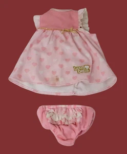 Luvabella Baby Doll Girl Replacement Pink Dress In Preowned Condition - (As Is). - Picture 1 of 6