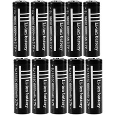 10x 18650 UltraFire 3.7V Rechargeable Battery Li-ion For LED Flashlight Lasers 