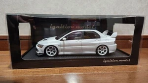 Zündungsmodell IG2377 1/18 Mitsubishi Lancer Evolution IX (CT9A) weiß JP - Bild 1 von 9
