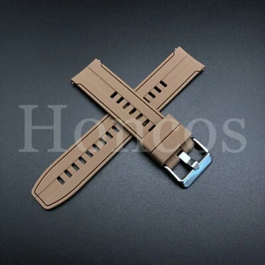 20-22MM Soft Rubber Watch Band Strap Fits For Michael Kors MK Quick Release Bar - Picture 1 of 47