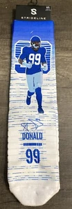 Strideline Aaron Donald Premium NFL Socks Men's M/L 8-12 - Picture 1 of 3
