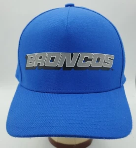 Boise State Broncos Nike OSFM Cap Hat Blue gray spellout BSU football classic99 - Picture 1 of 8
