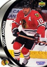 1998 Kenner Starting Lineup Cards Upper Deck #2 Tony Amonte