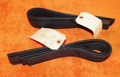 1955 1956 Ford Mainline Customline Fairlane NOS STONE DEFLECTOR To RADIATOR SEAL - Image 1 of 3